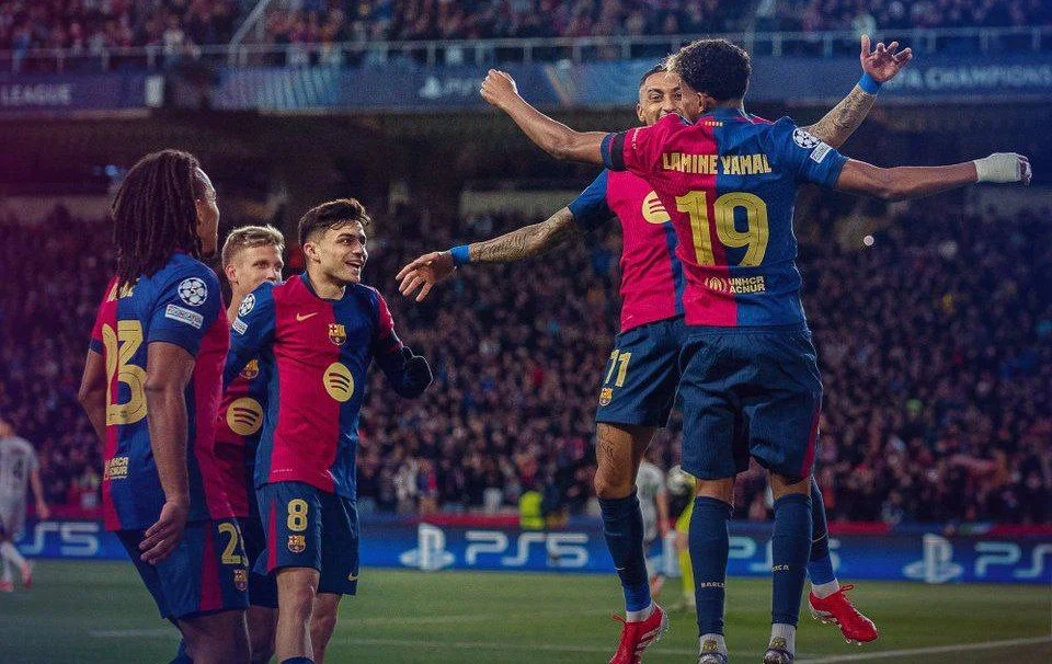 برشلونة يتأهل إلى ربع نهائي دوري أبطال أوروبا